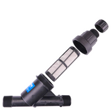 NDS PRYF 30 Pressure-Regulating Y Filter, x 3/4 in. MPT, Black
