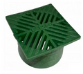 NDS 5" Square Grate-Green