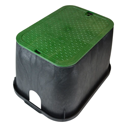 NDS 113BC, 14" x 19" Black Box, Green Lid