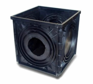 NDS 1804, 18" Catch Basin 4 Outlet