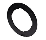 NDS 1890, Black Outlet Reducer Ring For 18" Catch Basin Drain And 3" To 6" Drain Pipes