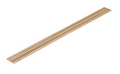 NDS 2.75" x 3' Sand Plastic Mini Channel Drain Grate