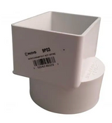 NDS 9P07, 2" x 3" x 3" Downspout Adapter Offset