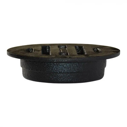NDS D6, 6" Ductile Iron Round Duracast Grate, Connects To 6" Spee-D Basin & Drain Pipes
