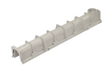 NDS Dura Slope 6" X 4' X 6.4" Light Gray Channel Drain, 4.7" To 5.00 Invert Depth