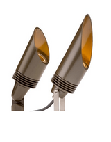 FX Luminaire NP LED Luxor ZD Up Light, Bronze Aluminum Housing 4.2W 2700K 24 Degree