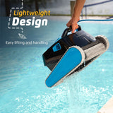Dolphin Nautilus CC Pro lifted out of the pool by its top handle