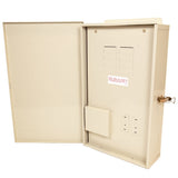 Intermatic P40000RT1 load center, view of the low voltage compartment and transformer cover