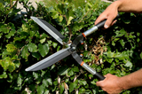 Bahco 22.5 inch Heavy Duty Lightweight Hedge Shears, Partially Serrated Aluminum Blades