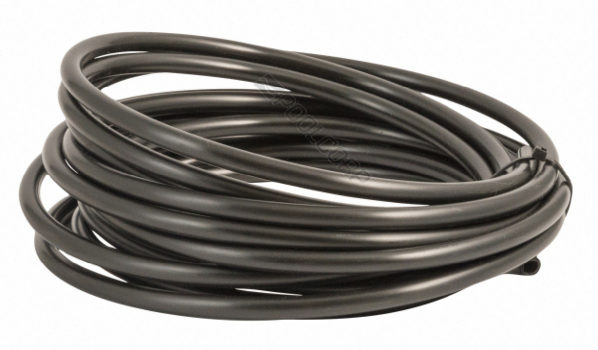 Pentair 521814 IntelliChem chemical controller tubing, 3/8 in. x 20 ft, black