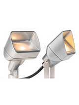 FX Luminaire PB LED Wall Wash Luxor ZD, Flat Black Aluminum Housing 4.2W 2700K 93 Degree