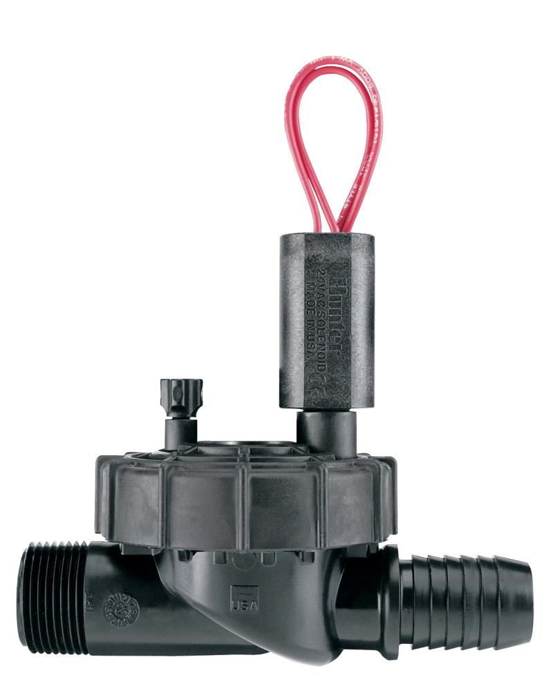 Hunter PGV-100-JT-MB; PGV Valve, jar-top, 1" valve with male thread inlet / barb outlet; no flow control