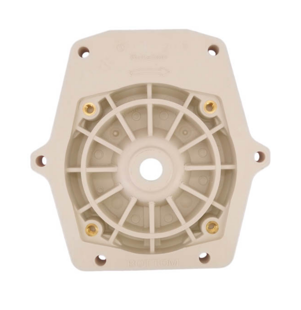 Pentair 074564Z seal plate, angled view