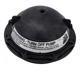 Pentair 154641Z closure kit, underside showing the 6 in. buttress thread