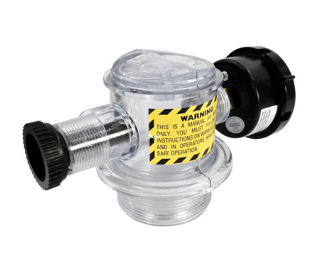 Pentair 154856Z closure kit, side view showing the buttress threads