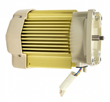 Pentair 356286S almond TEFC pump motor, side view