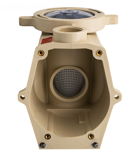 Pentair 357149 volute housing, rear view showing seal plate