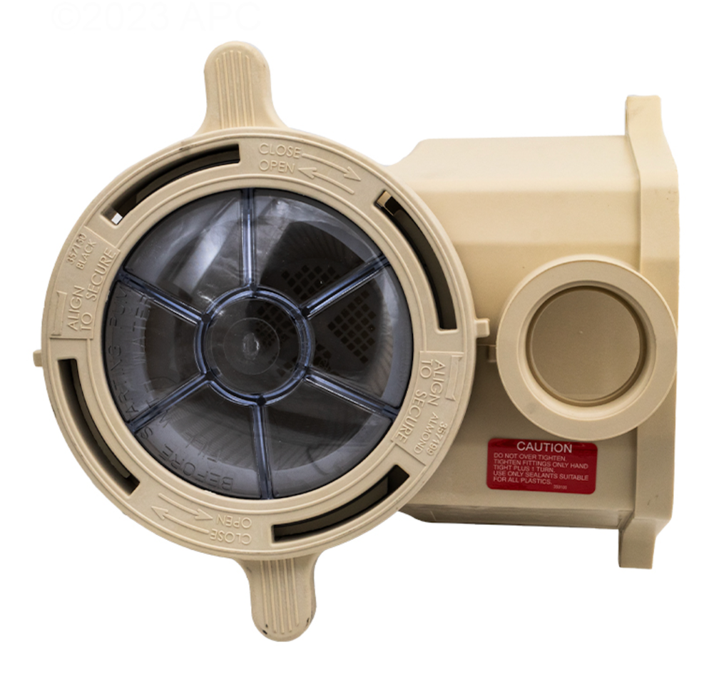 Pentair 357149 volute housing, top view