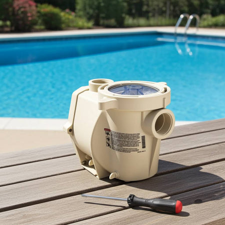 Pentair 357149 volute housing installed on a WhisperFlo pump