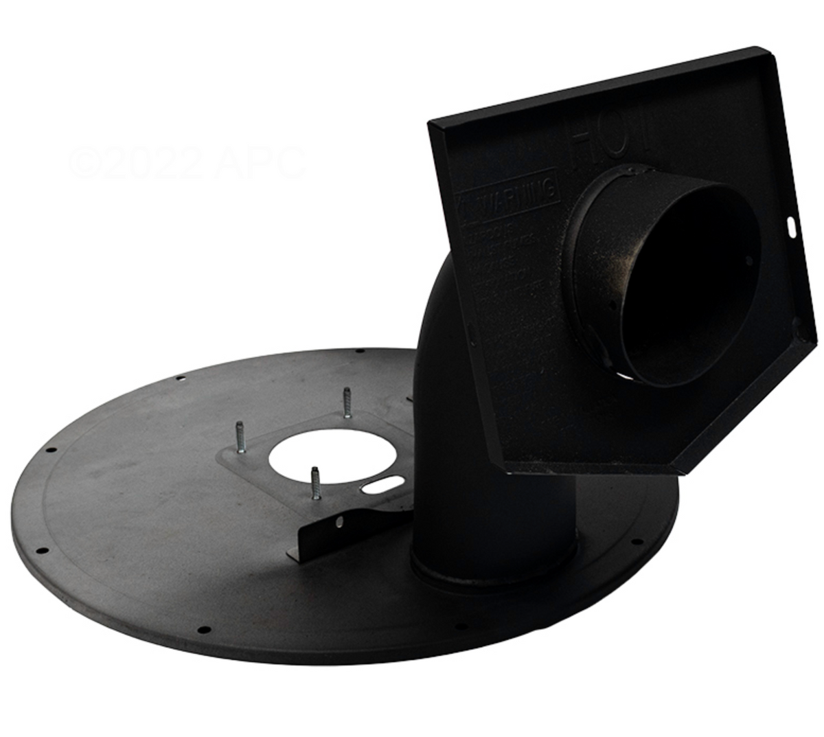 Pentair 474958 combustion chamber cover, third view