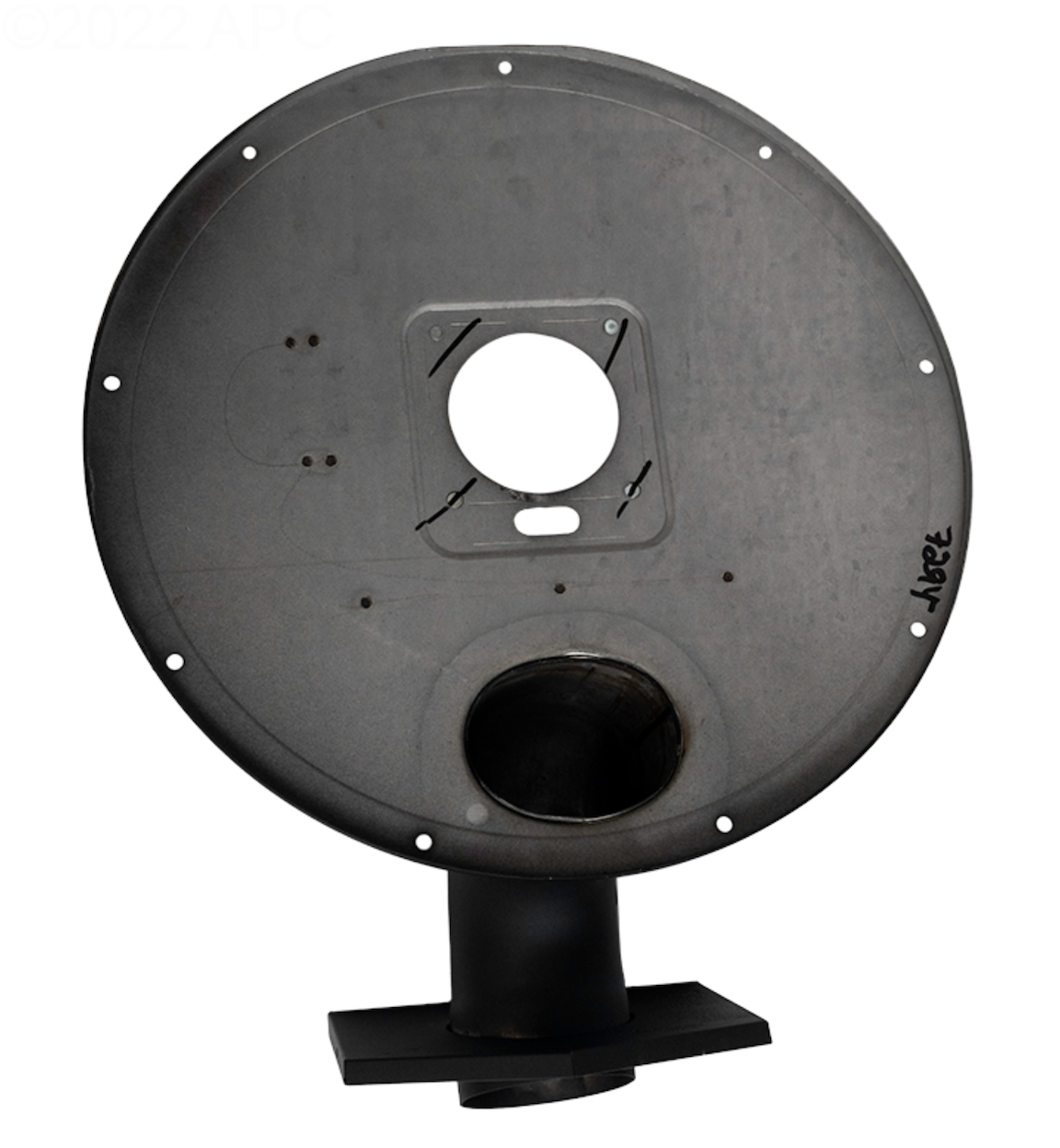 Pentair 474958 combustion chamber cover, fifth view