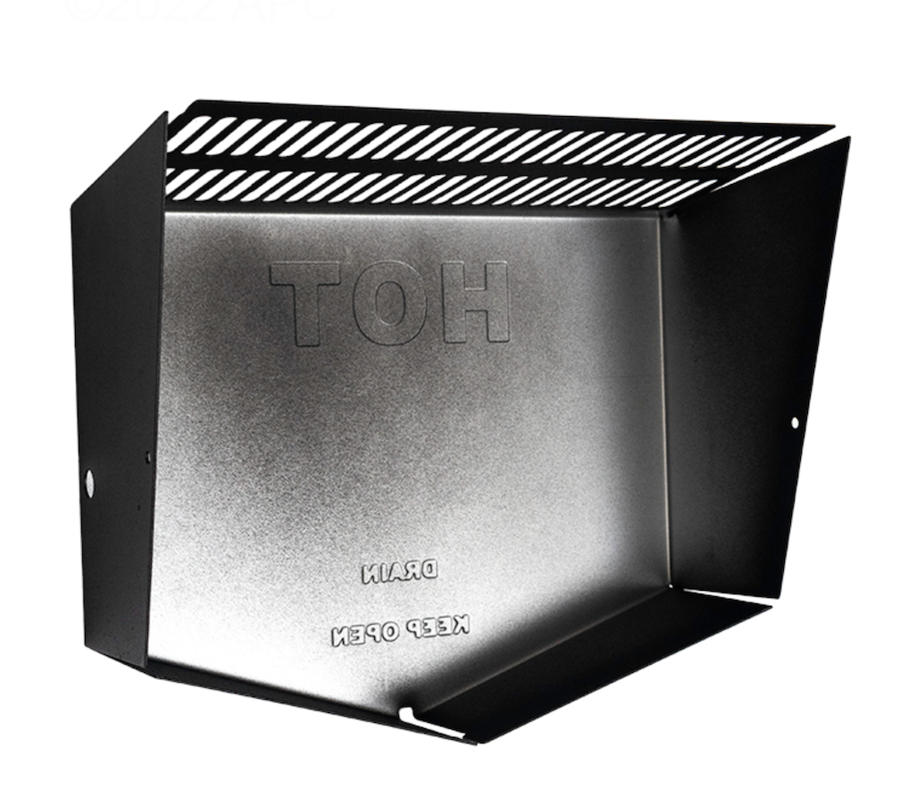 Pentair 474958 combustion chamber cover, seventh view