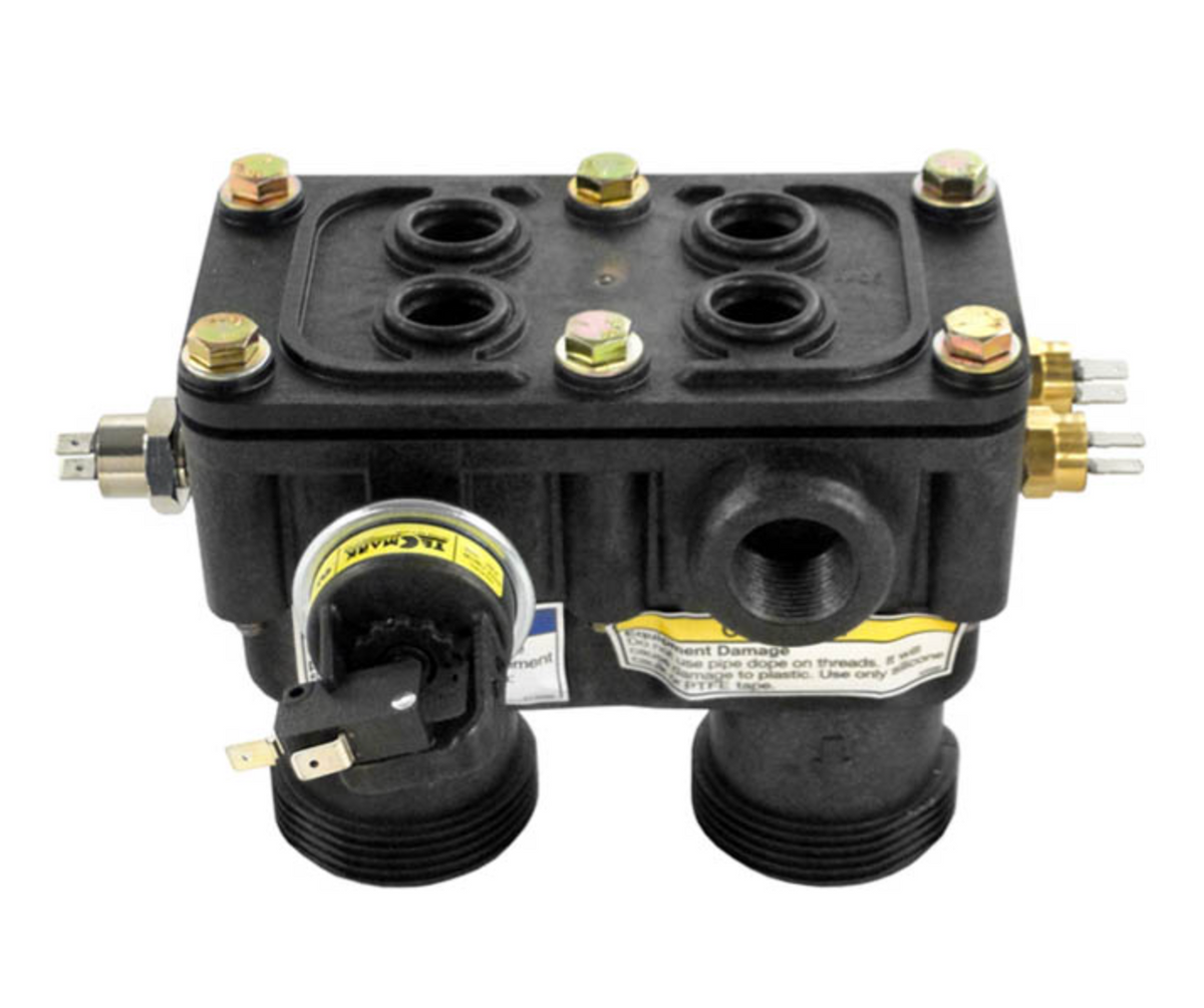 Pentair 474972 MasterTemp 125 manifold kit, bypass valve and plates