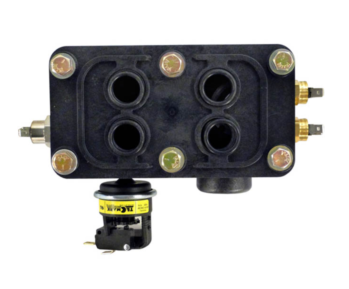 Pentair 474972 MasterTemp 125 manifold kit components