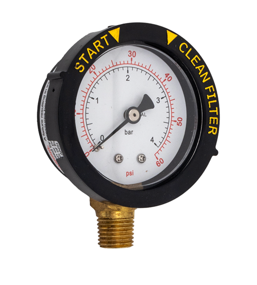 Pentair 98209800 air relief valve kit, top view