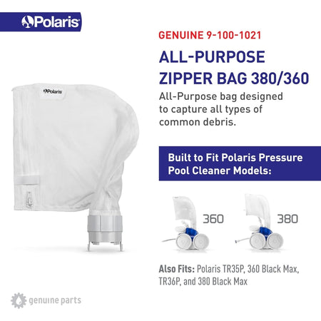 Polaris R0570600 zippered filter bag, second view