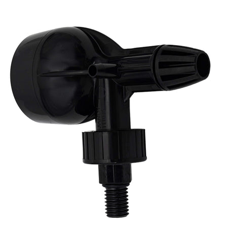 Jandy R0357200 gauge with air release assembly, back view showing the threaded connection