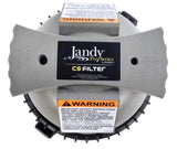 Jandy R0461900 top housing assembly for CS100 and CS150 cartridge filters, alternate view
