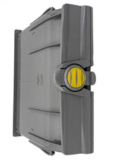 Polaris filter canister support lid shown from a second angle