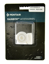Pentair R201426 solid plastic vacuum head wheel, second view