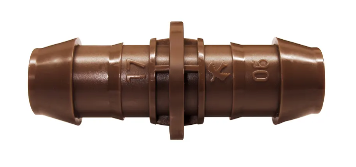 Rain Bird 17 mm Barb X Barb Coupling