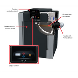 Raypak digital heater control panel