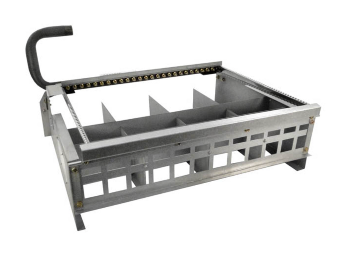 Raypak 010398F burner tray for 406A heater, second view