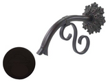 Black Oak Foundry S421-ORB small droop spout with Bordeaux backplate, alternate view