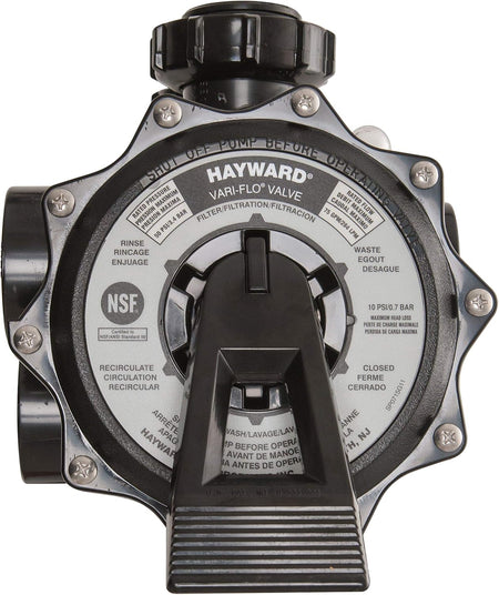 Hayward SP0715X62 Vari-Flo 2 in. side mount valve assembly with gauge