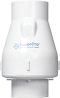 Magic Plastics Inc SuperPro Swing-Spring White Check Valve .5# SlipxSlip 2" | SP0821-20
