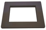 Hayward SP1084FDGR dark gray snap-on skimmer face plate cover, second view