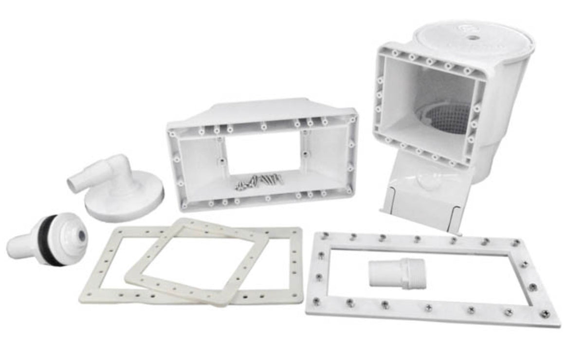 Hayward SP1091WM wide mouth above ground skimmer kit contents
