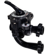 Hayward SP0710X62 Vari-Flo valve, side view showing 1.5 in. ports