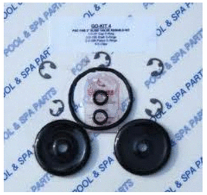 SuperPro GO-KIT4-9 gasket and o-ring seal kit for the Pac-Fab 2 inch slide valve