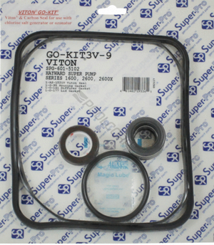 Super-Pro GO-KIT3V-9 Viton gasket and o-ring seal kit for the Hayward Super Pump
