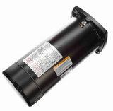 Century SQ1102 pool pump motor, top view showing the terminal box