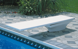 S.R. Smith Flyte-Deck II diving stand in Radiant White, side profile