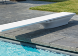 S.R. Smith Flyte-Deck II stand shown with a diving board fitted