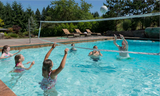 S.R. Smith S-VOLY pool volleyball game, second in use view