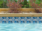 NPT STB807 Moonbeam Terra Blue mosaic tile sheet, second view